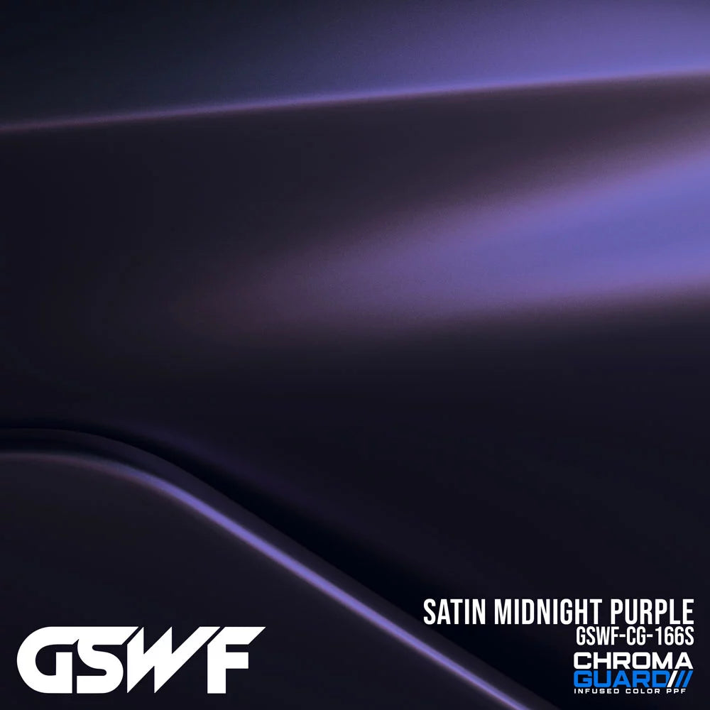Satin Midnight Purple