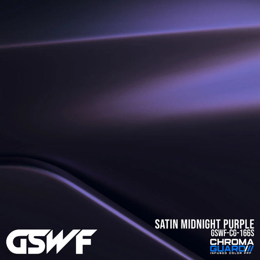 Satin Midnight Purple