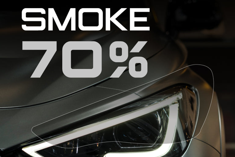 SMOKE 70% - Head Light / Taillight PPF